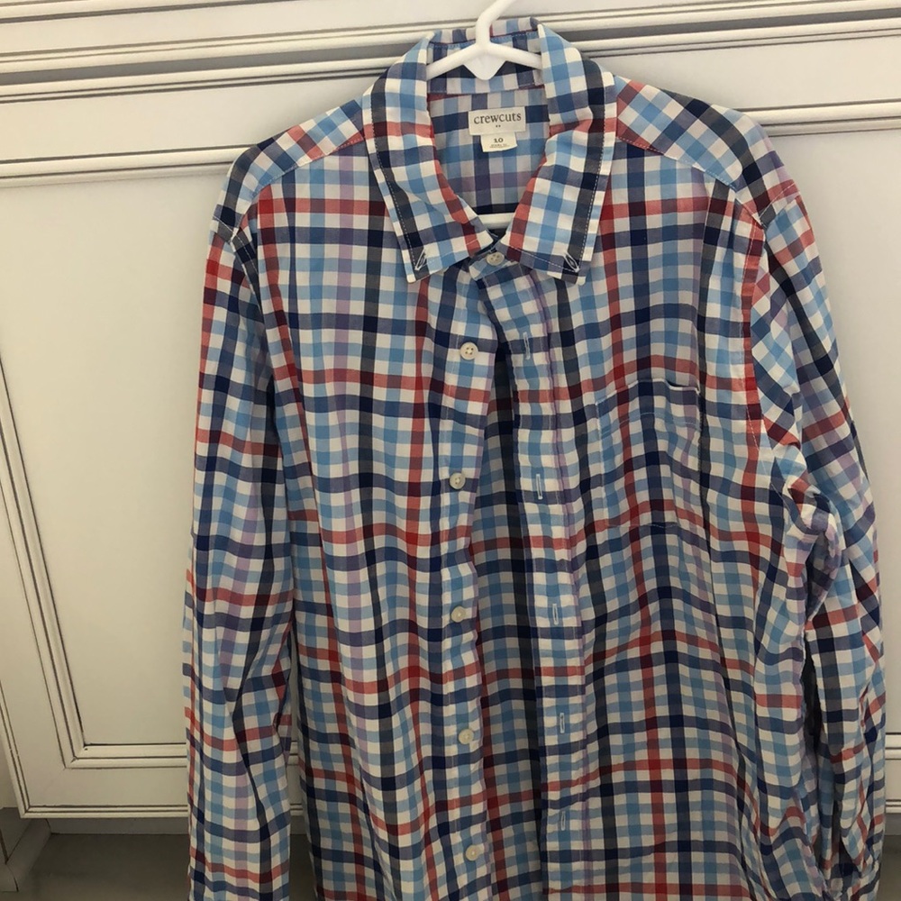 Kids J-Crew dress shirt size 10